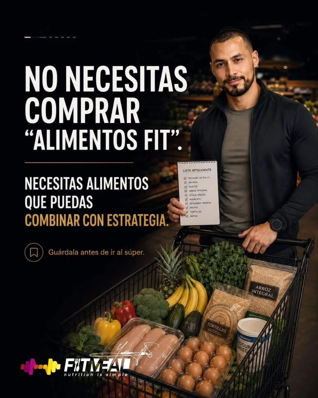 Alimentos habituales para comer estratégicamente